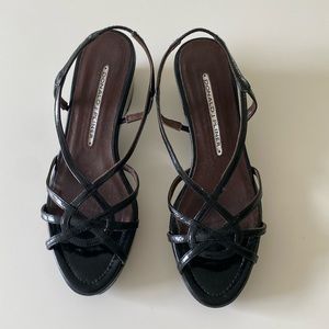 Donald J. Pliner women black sandals